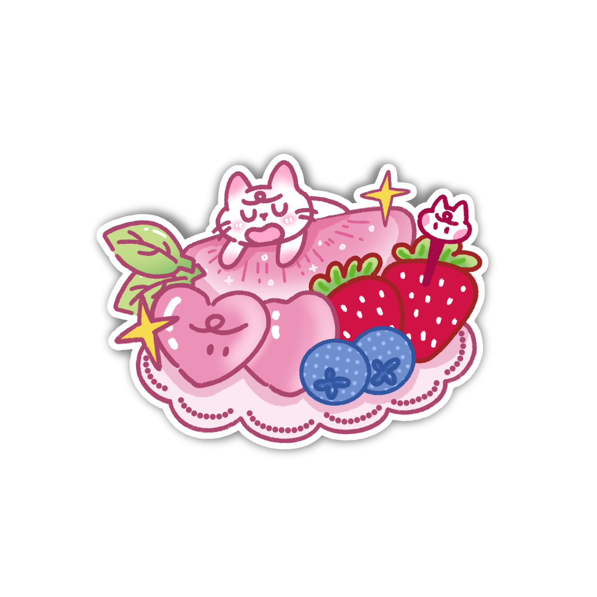 Pink Peach ♥︎ Sticker