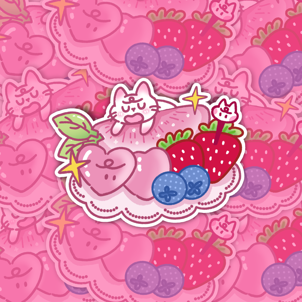 Pink Peach ♥︎ Sticker