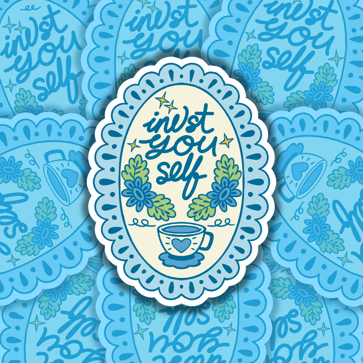 Inveat You Self ♥︎ Sticker